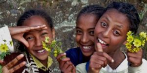 Äthiopien Kinder Web klein
